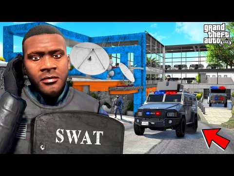 Franklin Join SWAT Team To Fight Criminals in GTA 5!