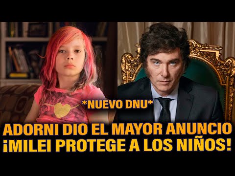 MILEI PROHIBIÓ LA HORMONIZACIÓN EN NIÑOS