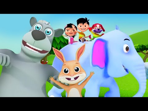 Ghan Ghan Ghor Jungle, ঘন অন্ধকার জঙ্গল, Rhymes in Bengali for Kids