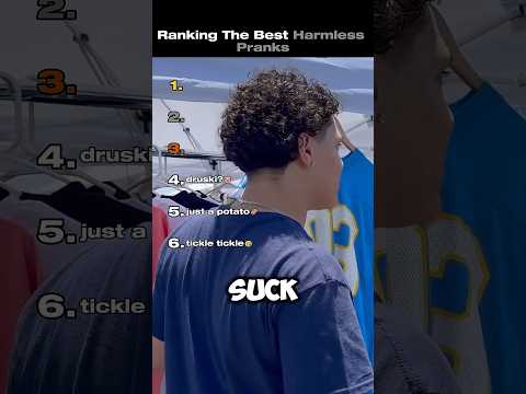Ranking The Best Harmless Pranks