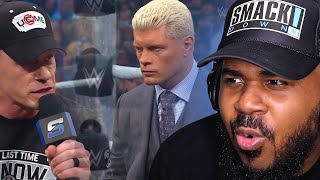 Cody Rhodes FORCES John Cena to Sign Summerslam Match Contract WWE SmackDown REACTION
