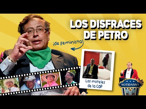 LOS MEJORES DISFRACES DE PETRO (¡HASTA DE FEMINISTA!) | LO MÁS CHISTOSO DE LA COP #notidanny