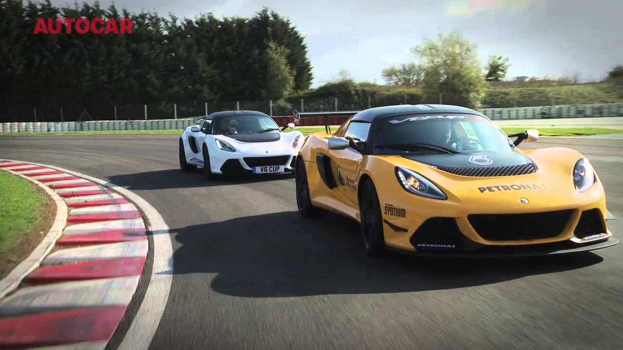 Lotus Exige V6 Cup - road car vs race car - autocar. co. uk
