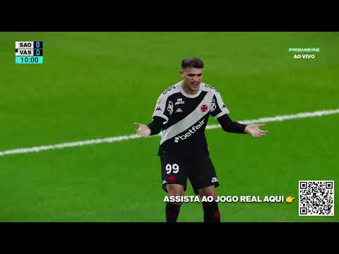 São Paulo x Vasco - Simulação PES 2021 | Choque de Tradições no BR25! ⚽🔥
