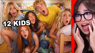 12 Kids Share A Bedroom