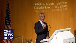 YouTube video thumbnail: Rahm Emanuel on Criticizing Netanyahu, Calling for new Approach to U.S.-Israel Ties