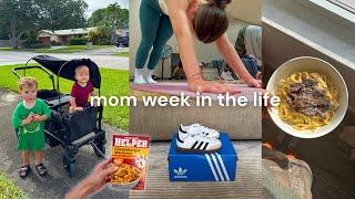 MOM WEEK IN THE LIFE 🥵 power outage, trying yoga, declutter with me to move, fun days!