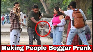 Making People Beggar Prank| Epic Reactions - Pranks in India By Prank Infinity
