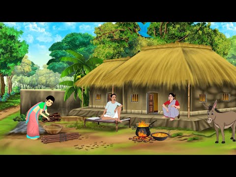 The Life of a Poor Farmer | Garib Kishan | Moral Story | Hindi Kahaniya | Hindi Kahani | Cartoon ...