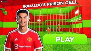 ⚽ RONALDO'S PRISON RUN! (Obby)