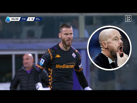 De Gea is INSANE at Fiorentina