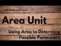 Perimeter and Area of Rectangles