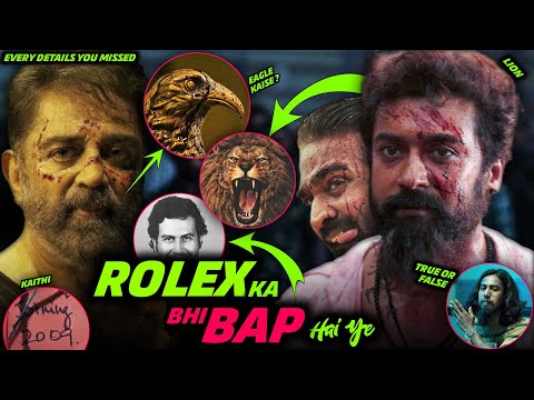 Vikram Hidden Details (Part-3) | Rolex Sir | Kamal Haasan | Fahadh Faasil | Vijay Sethupathi