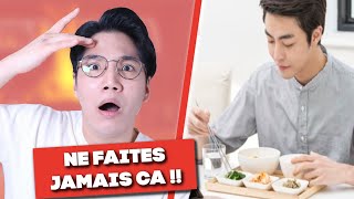 La politesse à table en Corée 🇰🇷