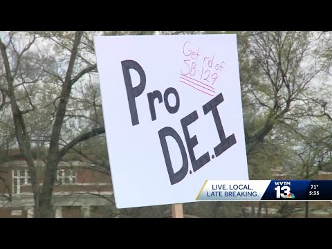 YouTube video thumbnail: Alabama Students and Professors Challenge Senate Bill 129