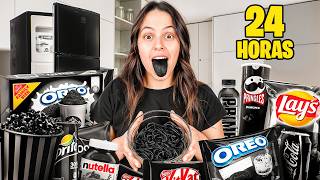 24 HORAS COMIENDO UN SOLO COLOR!!