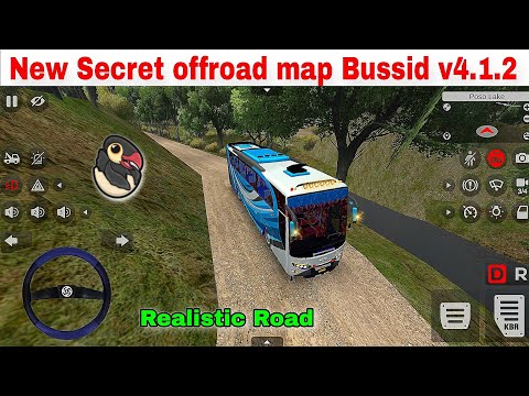 🤩New Secret offroad map in Game Bussid v4.1.2