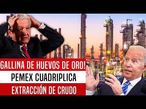 GALLINA DE HUEVOS DE ORO! PEMEX CUADRIPLICA EXTRACCION DE CRUDO