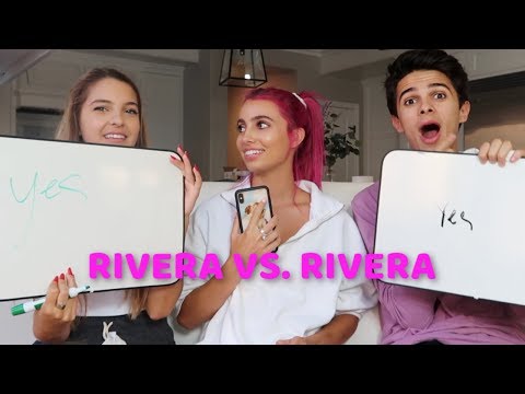 WHICH RIVERA KNOWS ME BETTER??!! LEXI VS. BRENT