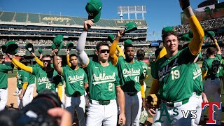 Rangers vs Athletics - Final Coliseum Game | 9/26/24