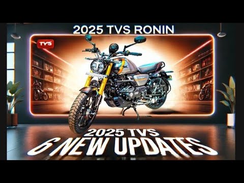 2025 TVS Ronin Walkaround review - 6 New Updates ||