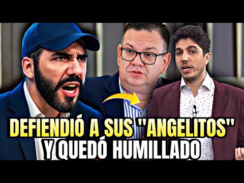 BUKELE HUMILLÓ A PERIODISTA DEFENSOR DE LOS PANDILLEROS🤯
