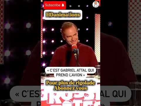 C'est Gabriel Attal qui prend l'avion #shorts #humour