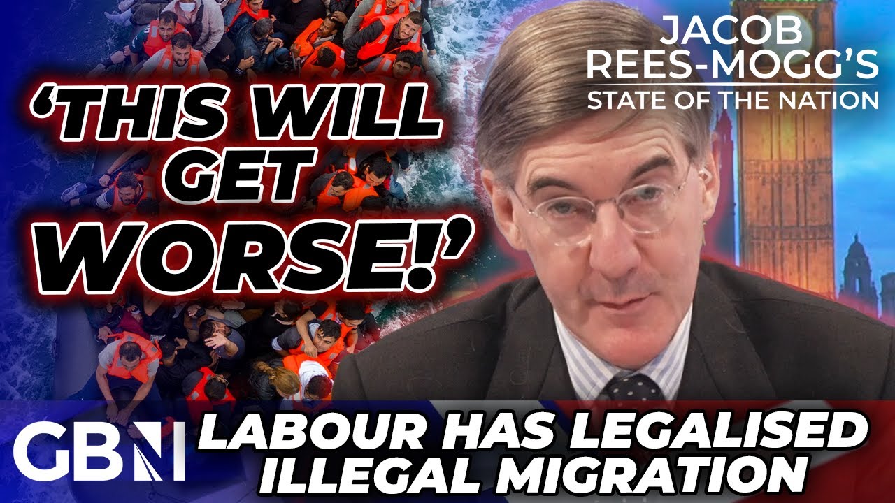 ‘ECHR sides with illegal migrants over UK taxpayers!’: Jacob Rees-Mogg FUMES at Labour’s new plan