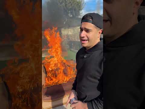 زندگیم رو به آتیش کشیدم!😥😭