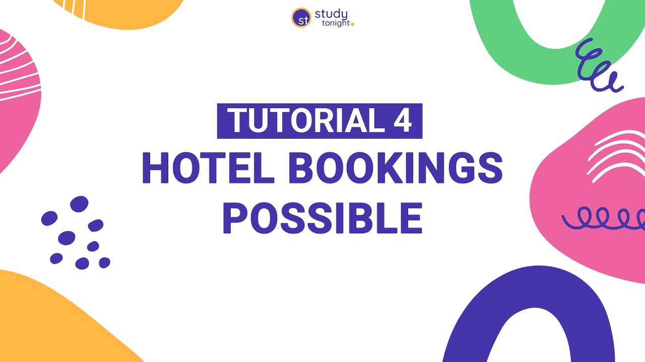 Hotel Bookings Possible | Algorithm Simplified | Tutorial 4