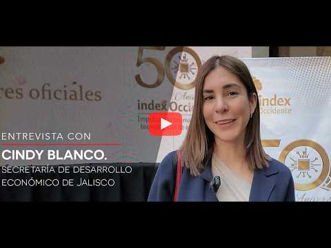 Cindy Blanco, secretaria de desarrollo económico de Jalisco