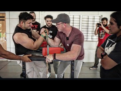 Armwrestling India's Number 2 ranked athlete Yuvraj Verma