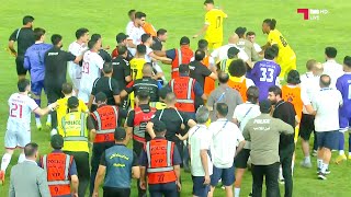 أحداث مؤسفة وحالات طرد أثناء ركلات ترجيح نهائي كأس العراق بين دهوك و زاخو 18-7-2025