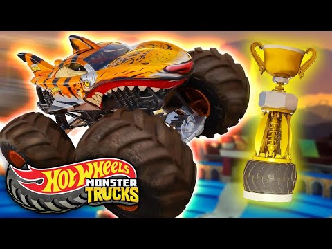 Die Hot Wheels Monster-Trucks krachen in den unlaublichsten Abenteuern zusammen | Hot Wheels 🏁💥