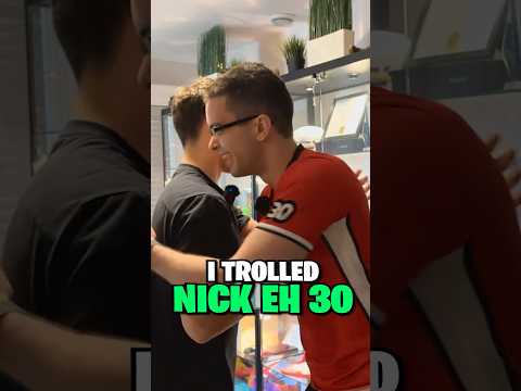 I Trolled Nick Eh 30 With A WIRELESS Keyboard.