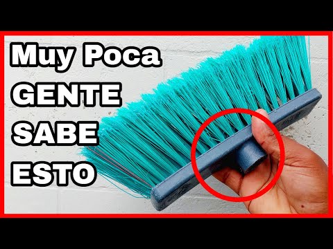 NO Arrojarás NUNCA más TU ESCOBA vieja después que veas lo que hace!