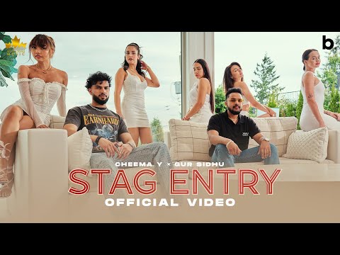 STAG ENTRY (Official Video) Cheema Y | Gur Sidhu | New Punjabi Song 2023 | Punjabi Song