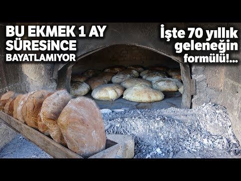 70 Yıllık Gelenek, Bu Ekmek 1 Ay Boyunca Bayatlamıyor