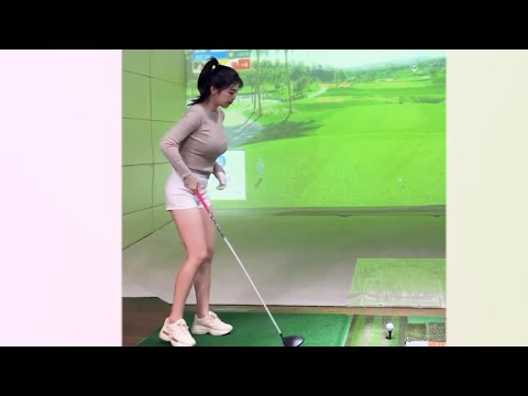 최고의 스윙스피드! KLPGA 이푸름 프로의 골프스윙!