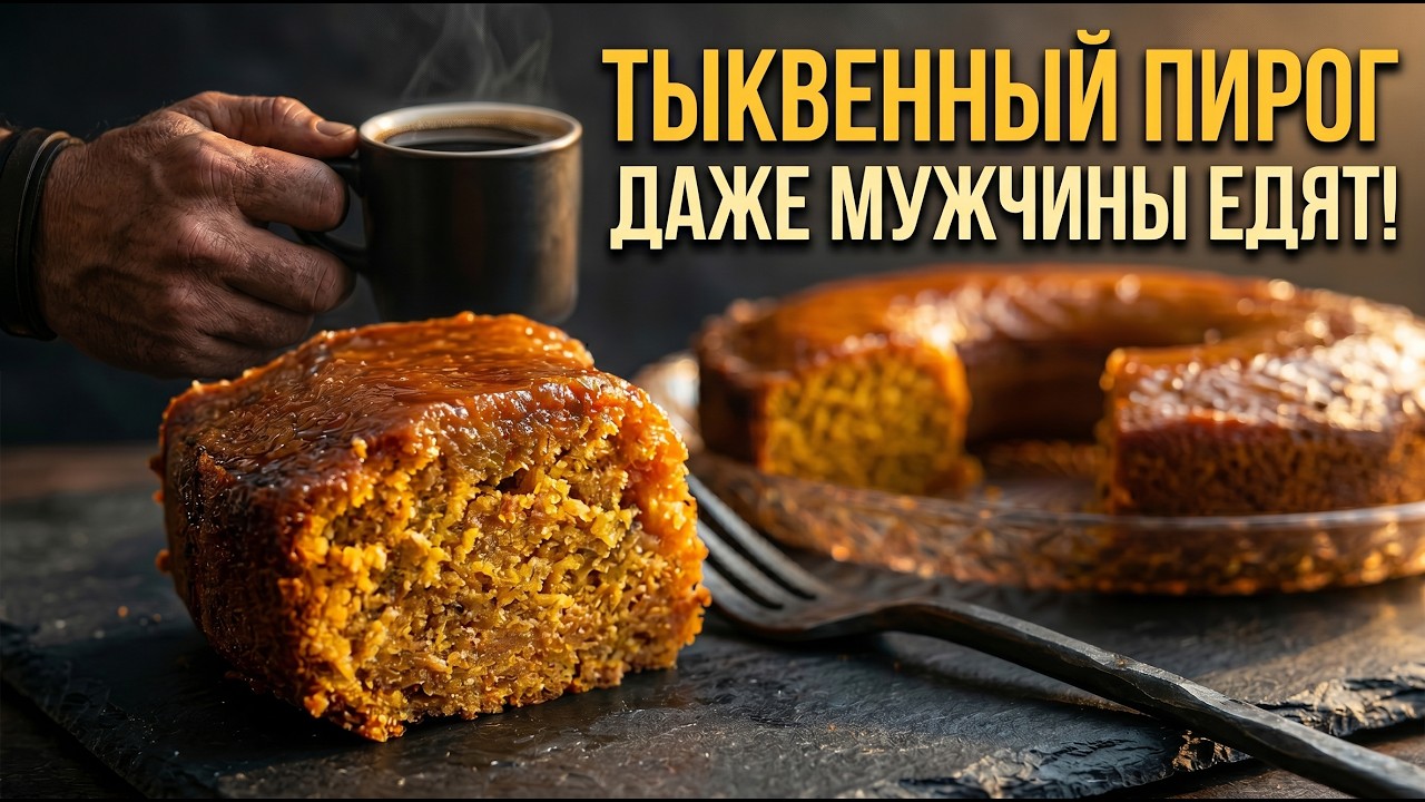 Тыквенный пирог - едят даже мужчины! Вкусные рецепты из доступных продуктов.