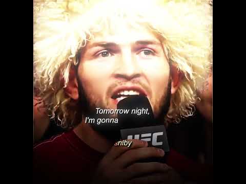 Tomorrow night, I'm gonna smash your boy guys | Khabib Nurmagomedov
