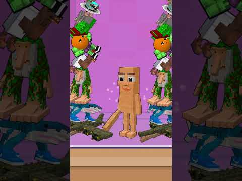 Most Game Ever! Italian Brainrot Hospot Minecraft - Merge Fellas #shorts #brainrot #mergefellas