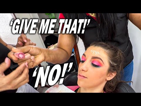 THE MOST TOXIC MAKEUP ARTIST FOUGHT OVER MY MAKEUP
