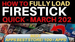 JAILBREAK FIRESTICK IN MARCH 2023 - BEST FULLY LOADED FIRESTICK #1 APP STORE (JUST UPDATED)