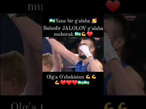Boks Bahodir Jalolov Finalda #ufc #mma #sports #muaythai #subscribe #boxing #worldcup #motivation