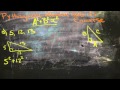 Pythagorean Theorem and Right Triangles