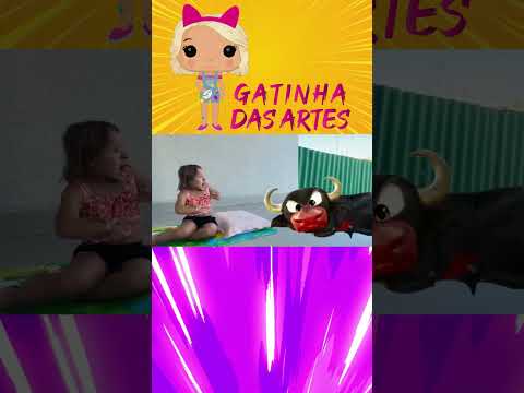 HISTÓRIA DO BOI DA CARA PRETA! Gatinha das Artes
