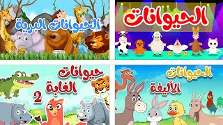مجموعة من أغاني الحيوانات  | أجمل أغاني أطفال عربية