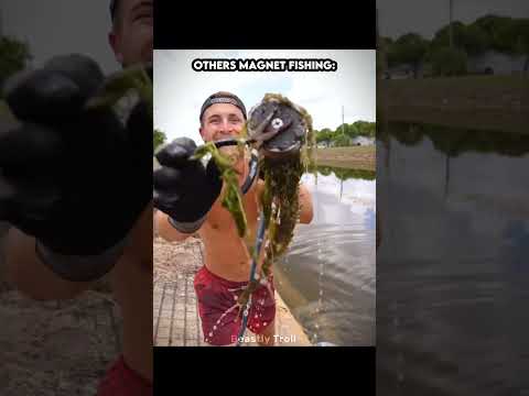 Craziest Magnet Fishing Treasure☠️️‍