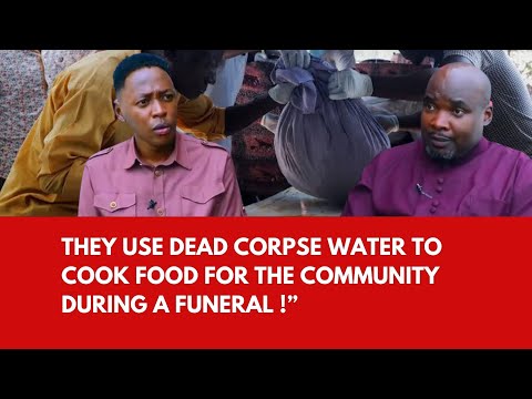 SHOCKING! THEY CUT OPEN A CORPSE,WASH IT AND USE THE WATER TO FEED THE WHOLE COMMUNITY! “